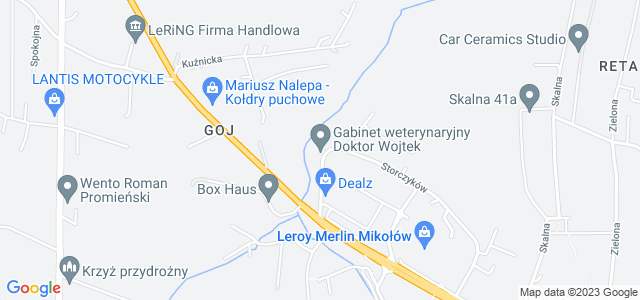 Mapa dojazdu Gabinet Weterynaryjny Doktor Wojtek Mikołów