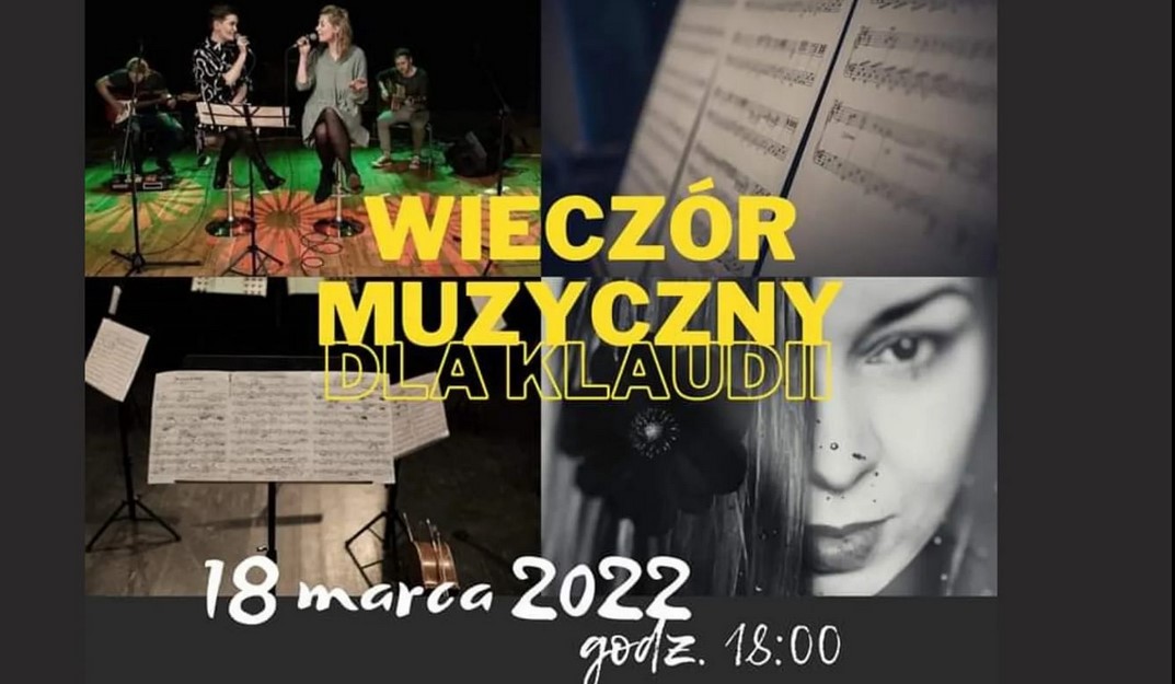 Kolejna akcja na rzecz chorej Klaudii z Mikołowa. Koncert charytatywny już 18 marca