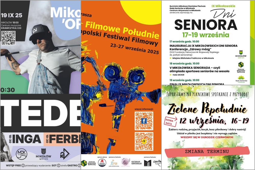 Mikołowskie wydarzenia weekendowe: koncerty, mecze, pikniki i więcej!