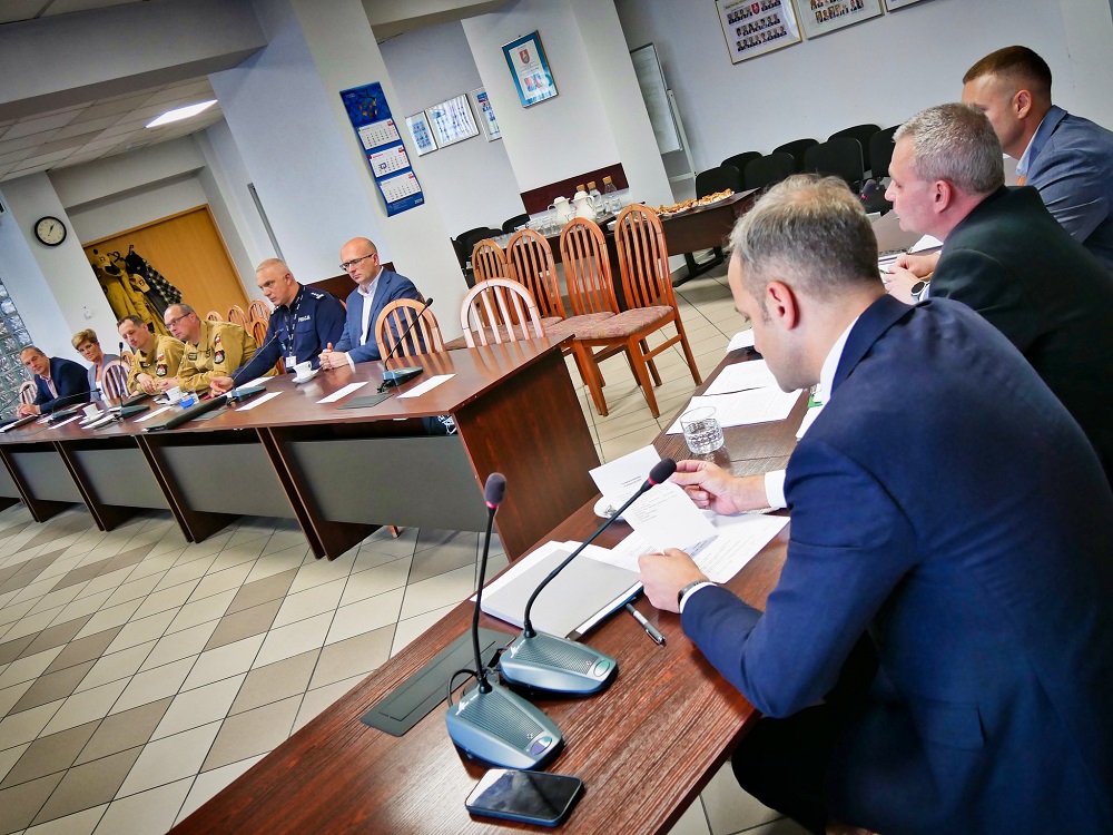 Bezpieczniej w powiecie mikołowskim. Obradowała Komisja Bezpieczeństwa i Porządku