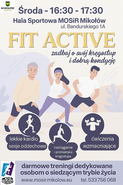 Bezpatne treningi dla seniorw