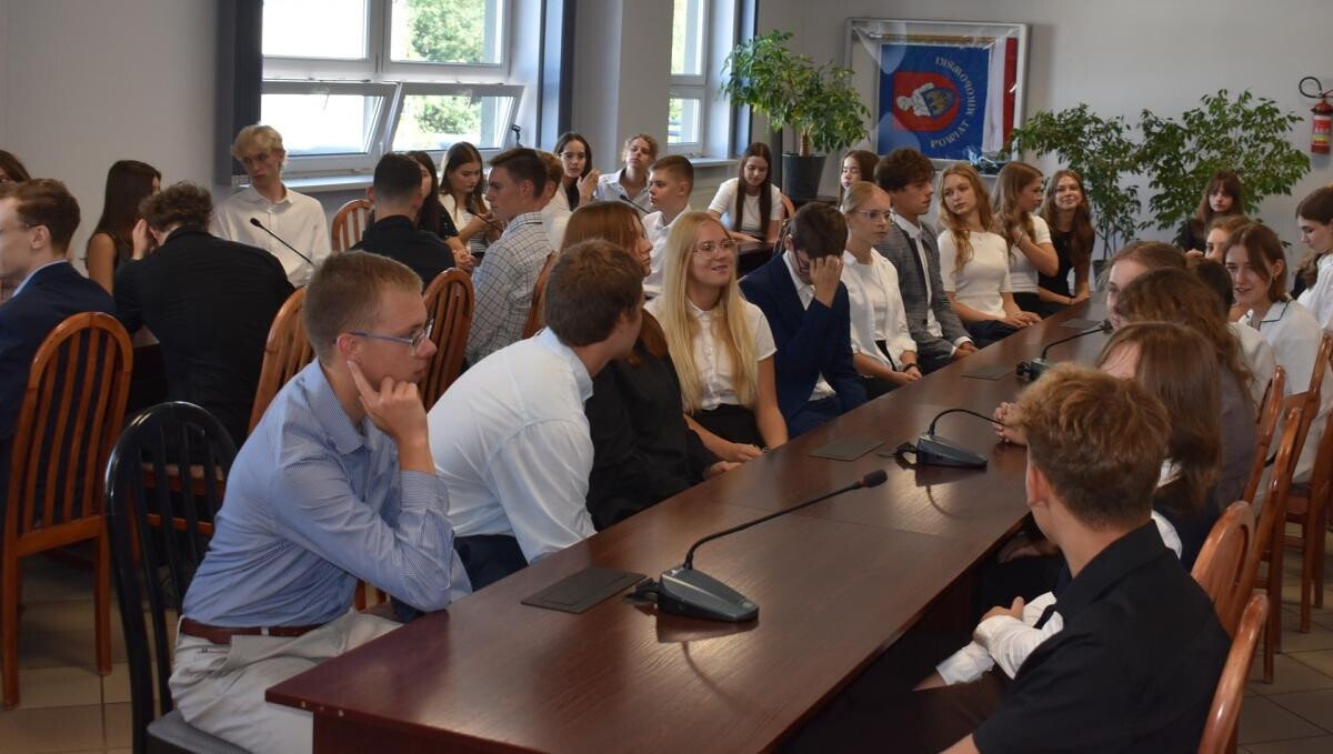 Wręczenie Stypendiów Starosty Mikołowskiego / fot. Aktualności Powiatu Mikołowskiego