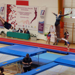 MP Seniorów w skokach na trampolinie, ścieżce i podwójnej mini-trampolinie
