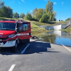 Deszczowy paraliż w powiecie mikołowskim