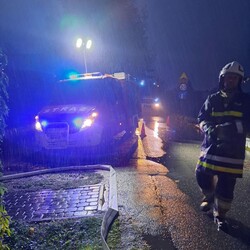 Deszczowy paraliż w powiecie mikołowskim