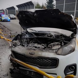 Pijany i z sądowym zakazem, wjechał w bariery drogowe