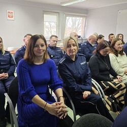 Odprawa roczna mikołowskiej Policji