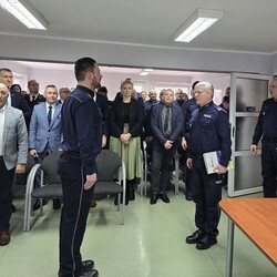 Odprawa roczna mikołowskiej Policji