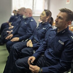 Odprawa roczna mikołowskiej Policji