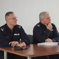 Odprawa roczna mikołowskiej Policji