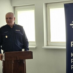 Odprawa roczna mikołowskiej Policji
