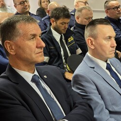 Odprawa roczna mikołowskiej Policji