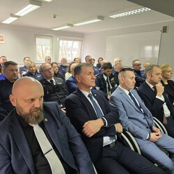 Odprawa roczna mikołowskiej Policji