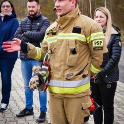 Ćwiczenia służb w Łaziskach Górnych