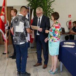 Zakończenie roku w ZST Mikołów