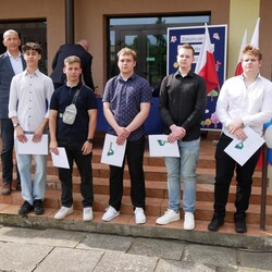Zakończenie roku w ZST Mikołów