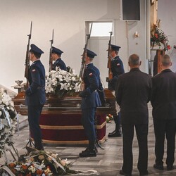 Ostatnie pożegnanie podkom. Dariusza Stypuły