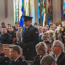 Ostatnie pożegnanie podkom. Dariusza Stypuły