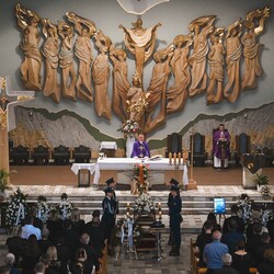 Ostatnie pożegnanie podkom. Dariusza Stypuły