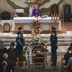 Ostatnie pożegnanie podkom. Dariusza Stypuły