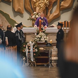 Ostatnie pożegnanie podkom. Dariusza Stypuły