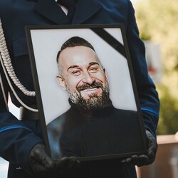 Ostatnie pożegnanie podkom. Dariusza Stypuły