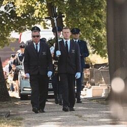 Ostatnie pożegnanie podkom. Dariusza Stypuły