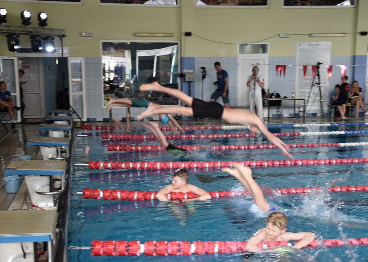 W IV edycji Aqua Team Swim Cup w Mikołowie wystartowało prawie 300 zawodników / fot. ZST Mikołów