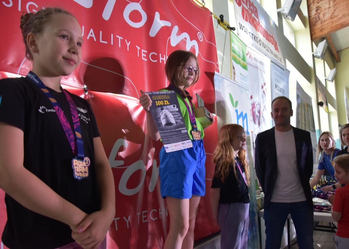 W IV edycji Aqua Team Swim Cup w Mikołowie wystartowało prawie 300 zawodników / fot. ZST Mikołów