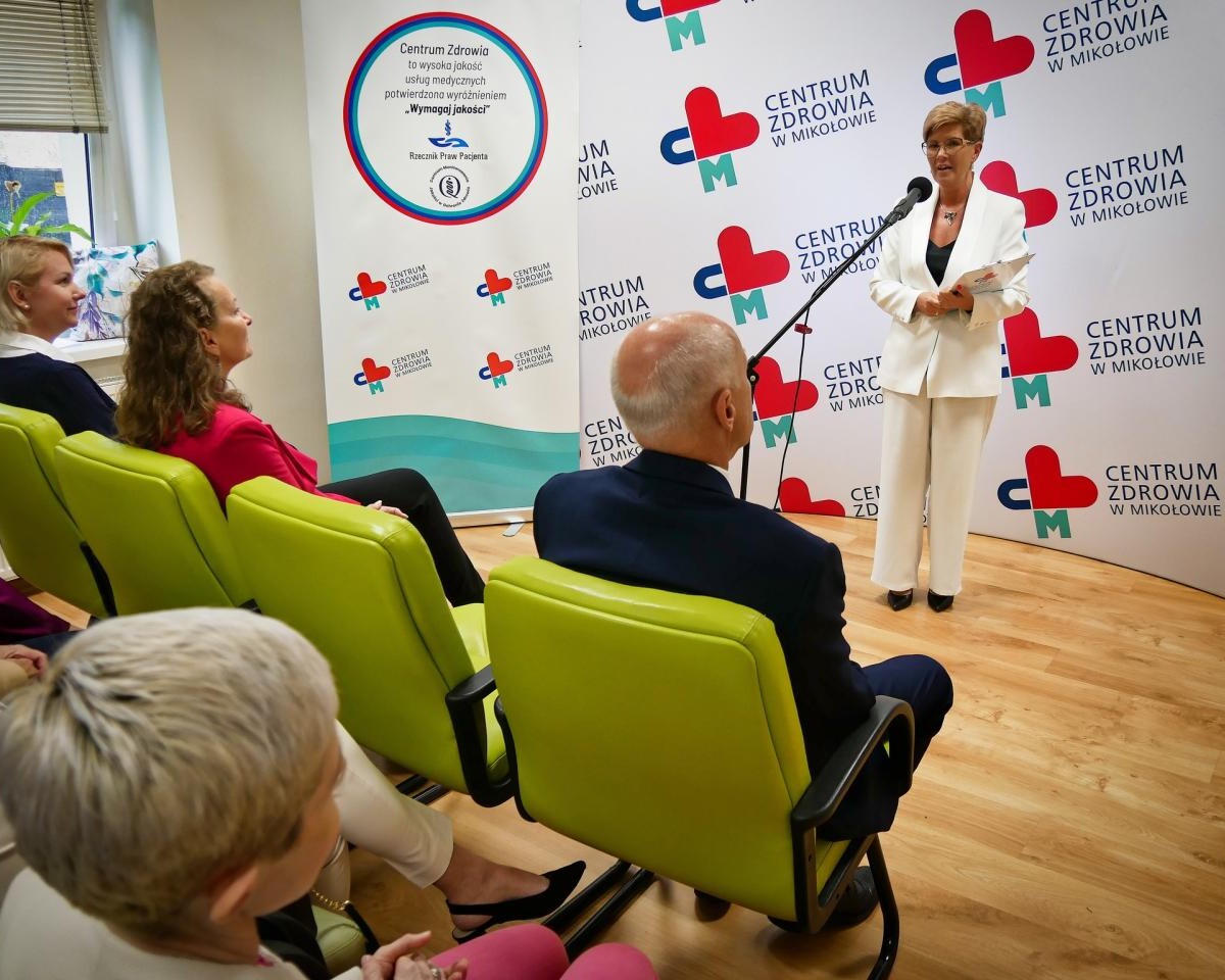 Centrum Zdrowia w Mikołowie otrzymało certyfikat „Wymagaj Jakości” / fot. Aktualności Powiatu Mikołowskiego
