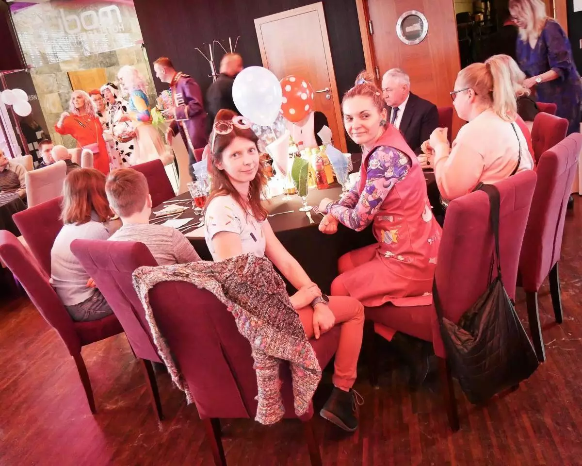 Cukierkowy Bal Karnawałowy 2024, który odbył się w restauracji Modus w Łaziskach Górnych / fot. Starostwo Powiatowe w Mikołowie