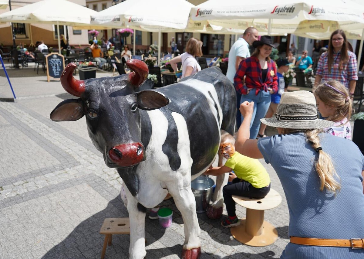 W minioną sobotę mikołowski Rynek zamienił się w tętniący życiem Dziki Zachód, pełen radosnych dzieci i aktywnych dorosłych / fot. MDK Mikołów