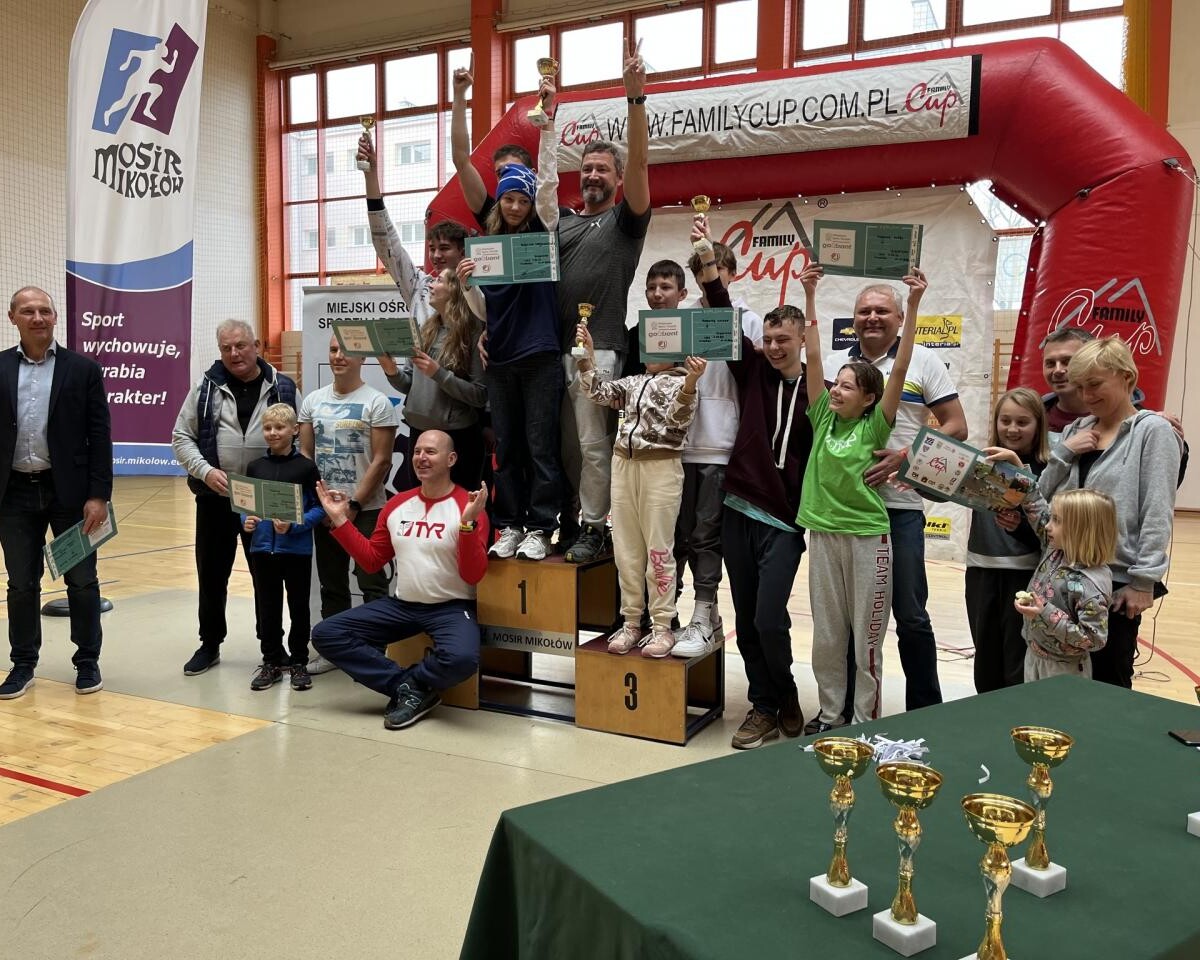 Amatorskie Mistrzostwa Polski w pływaniu Family Cup 2023 za nami / fot. MOSiR Mikołów