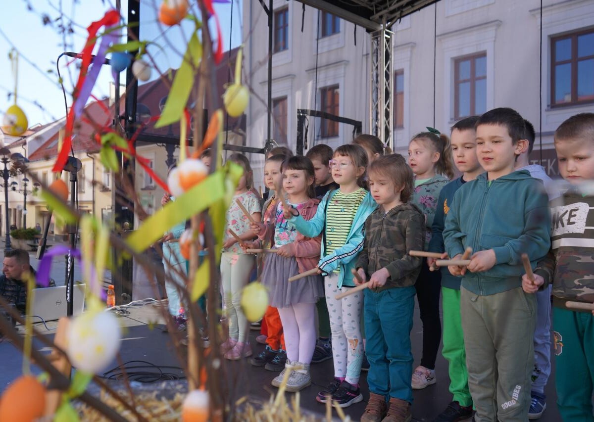 Na mikołowskim Rynku odbyła się VI edycja Festiwalu Obrzędów i Zwyczajów / fot. MDK Mikołów