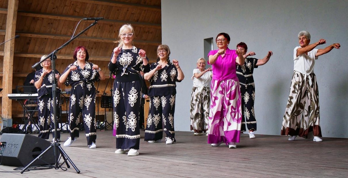 IV Festiwal Aktywności Senioralnej i III Targi Senioralne w Ornontowicach połączyły pokolenia / fot. Aktualności Powiatu Mikołowskiego