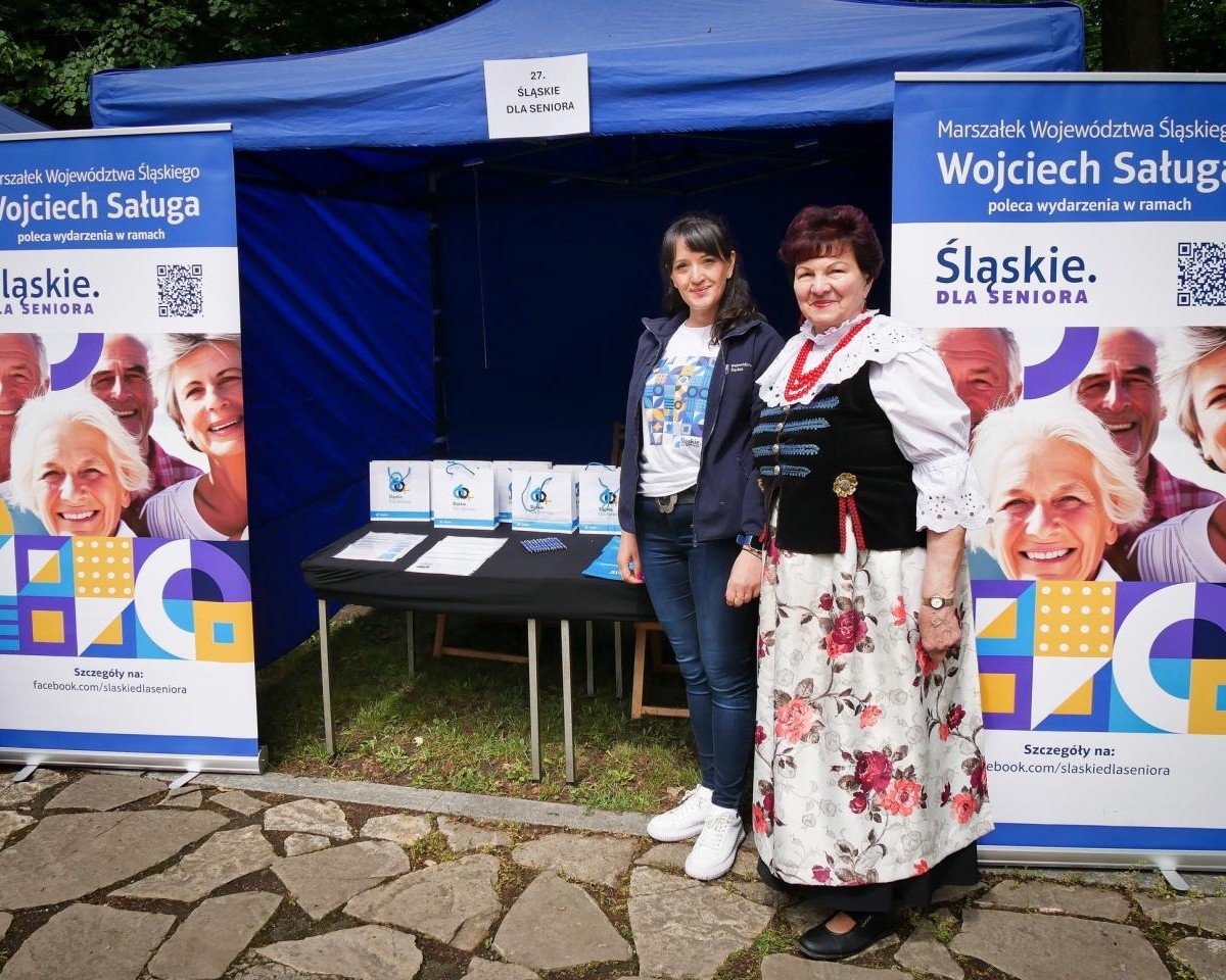 IV Festiwal Aktywności Senioralnej i III Targi Senioralne w Ornontowicach połączyły pokolenia / fot. Aktualności Powiatu Mikołowskiego