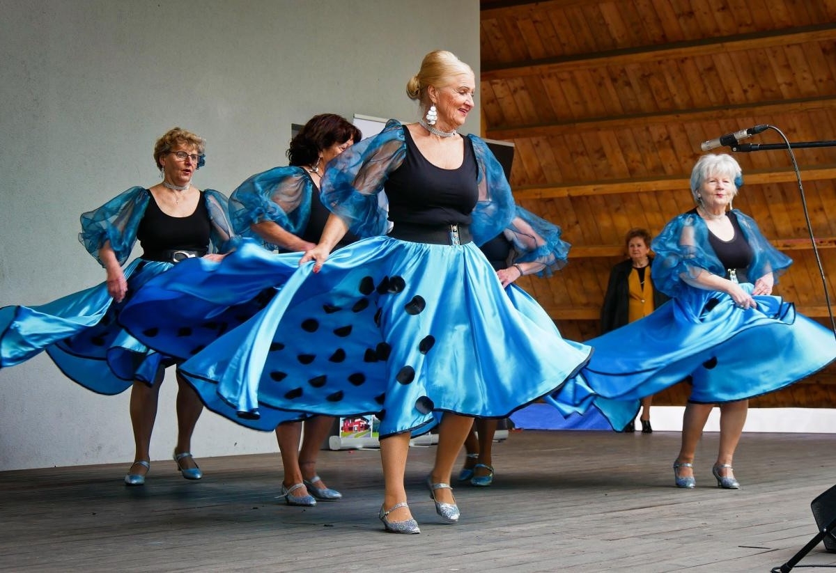 IV Festiwal Aktywności Senioralnej i III Targi Senioralne w Ornontowicach połączyły pokolenia / fot. Aktualności Powiatu Mikołowskiego