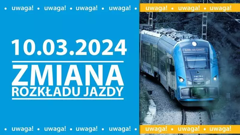 Korekta rozkładu jazdy Kolei Śląskich. Ruszą dodatkowe pociągi!