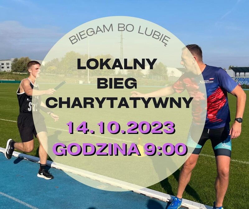 Lokalny Bieg Charytatywny na Stadionie AKS Mikołów już w najbliższą sobotę!