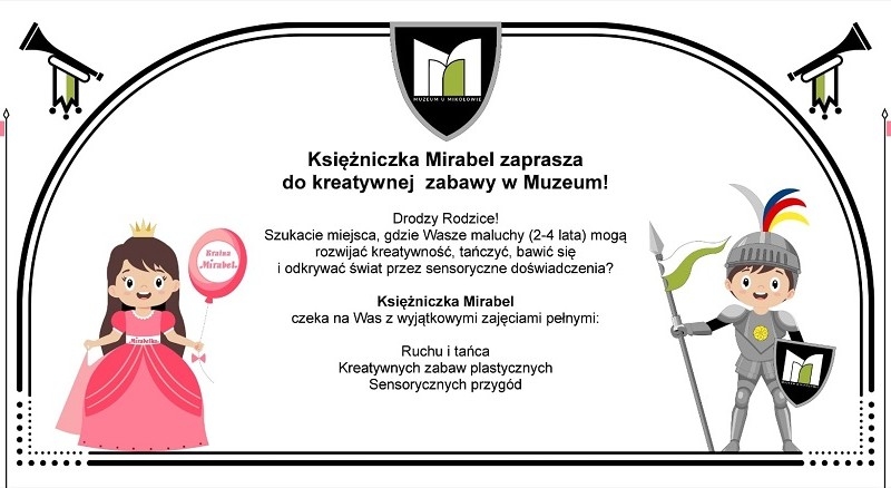 Mikołów: Warsztaty z Księżniczką Mirabel w Muzeum – start już 5 kwietnia
