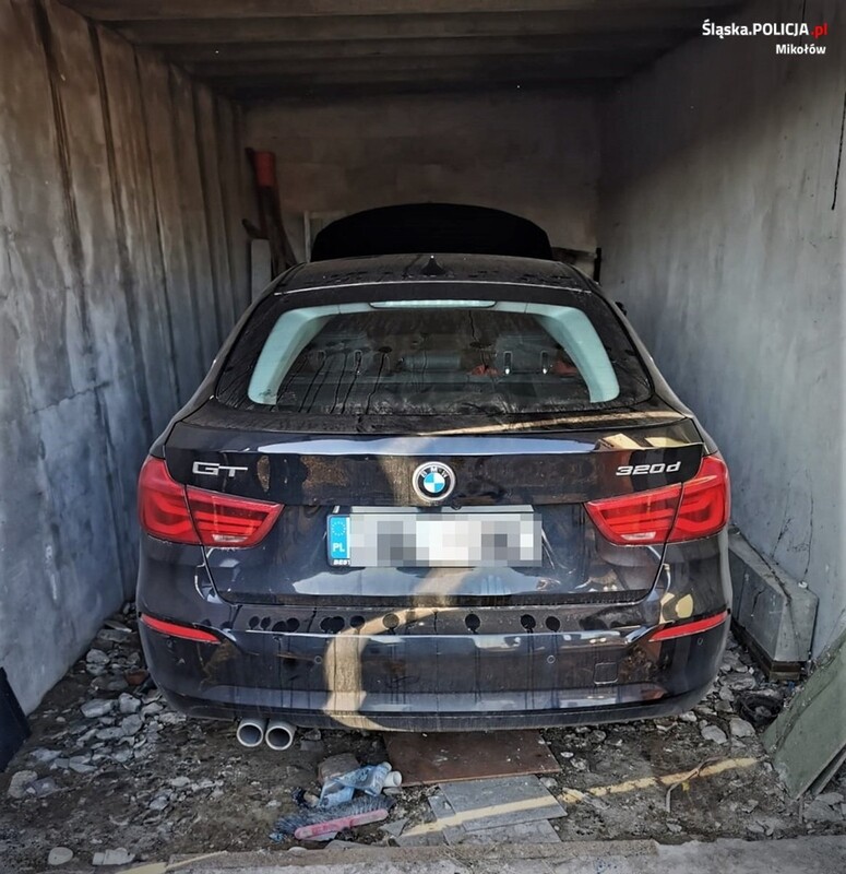 Mikołowscy kryminalni znaleźli skradzione BMW