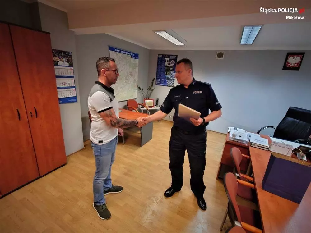 Mikołowska Policja dziękuje za zatrzymanie pijanego kierowcy / fot. KPP Mikołów
