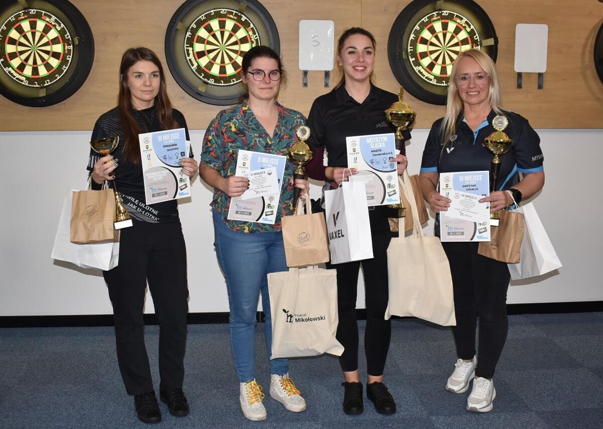Poznaliśmy indywidualnych Mistrzów Śląska w Steel Darcie 2025 / fot. Aktualności Powiatu Mikołowskiego