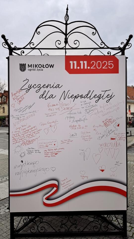 Obchody 107. rocznicy Narodowego Święta Niepodległości w Mikołowie / fot. UM Mikołów