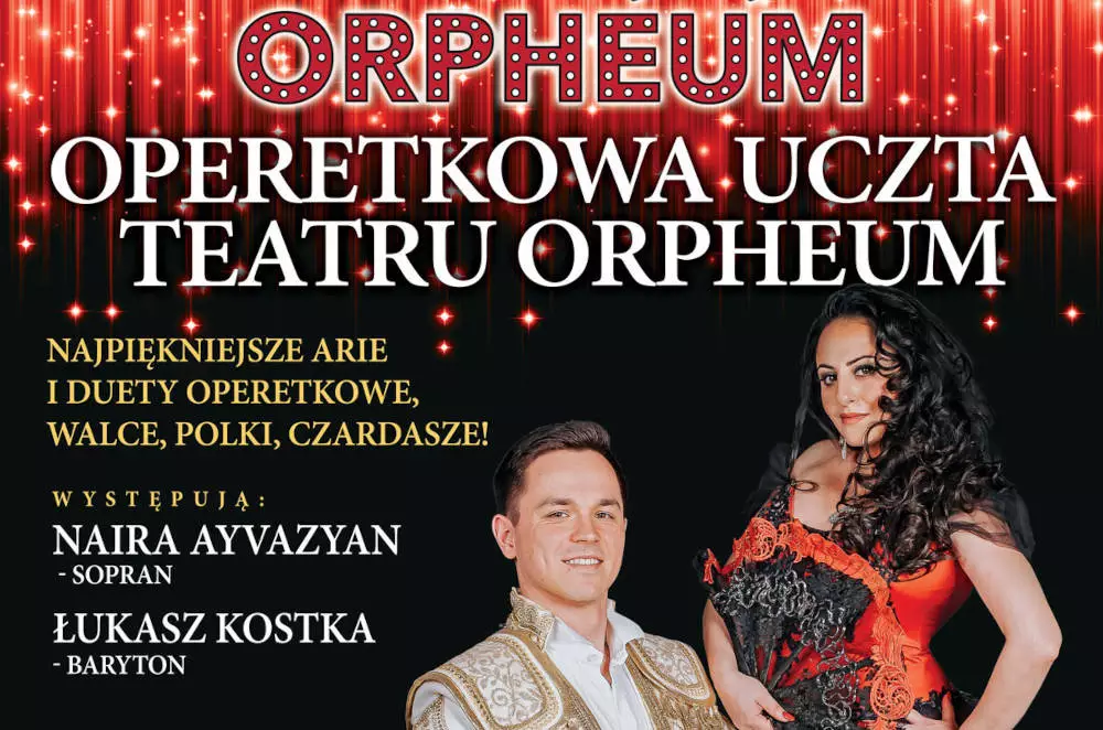 Operetkowa Uczta Teatru Muzycznego Orpheum w MDK Mikołów/fot. MDK Mikołów