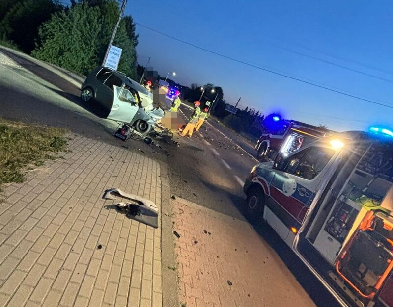 Poważny wypadek w Mikołowie! Mieszkaniec Rudy Śląskiej trafił do szpitala