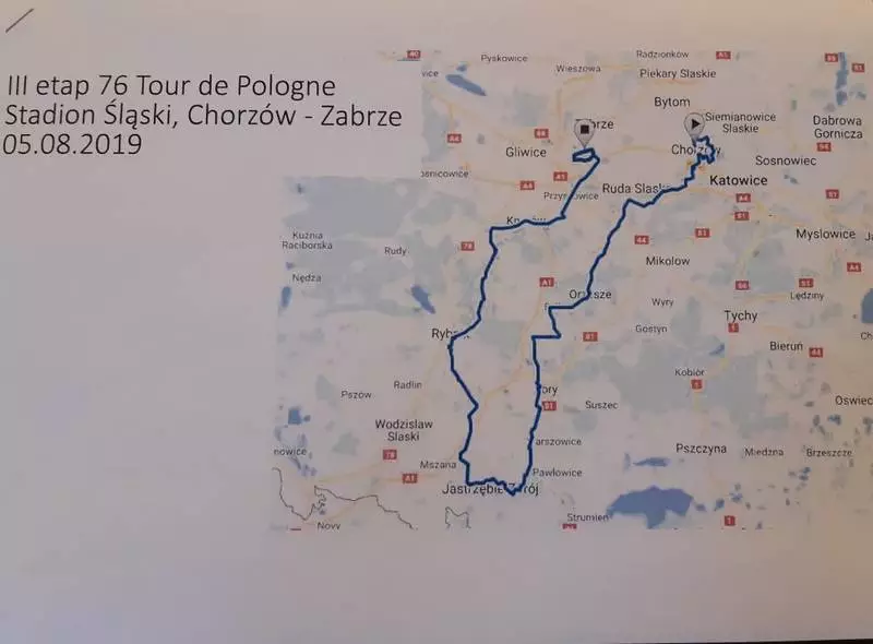 Powiat mikołowski: utrudnienia w ruchu w związku z Tour de Pologne