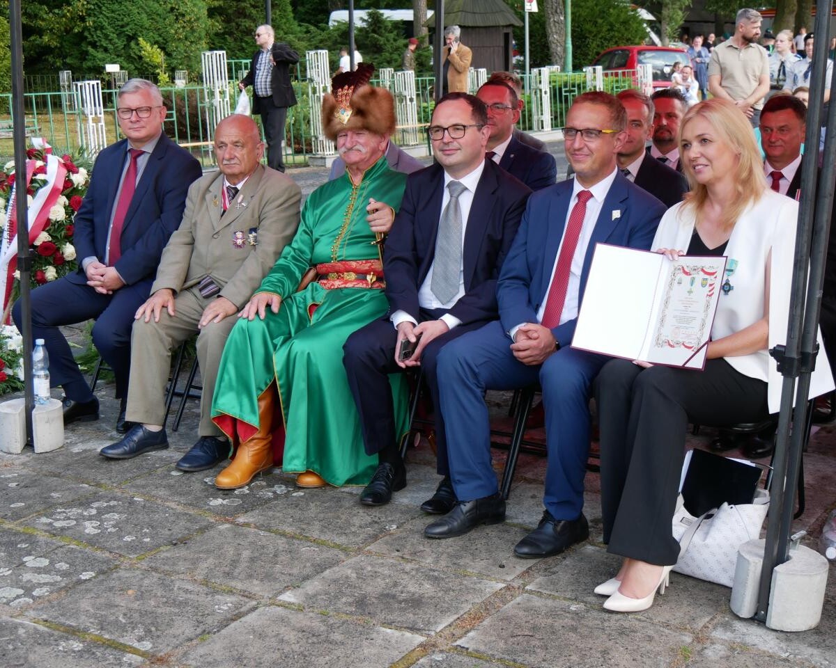 W Gostyni uczczono 86. rocznicę wybuchu II wojny światowej / fot. Aktualności Powiatu Mikołowskiego