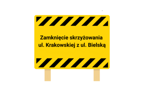 Przebudowa skrzyżowania Krakowskiej i Bielskiej. Utrudnienia w ruchu