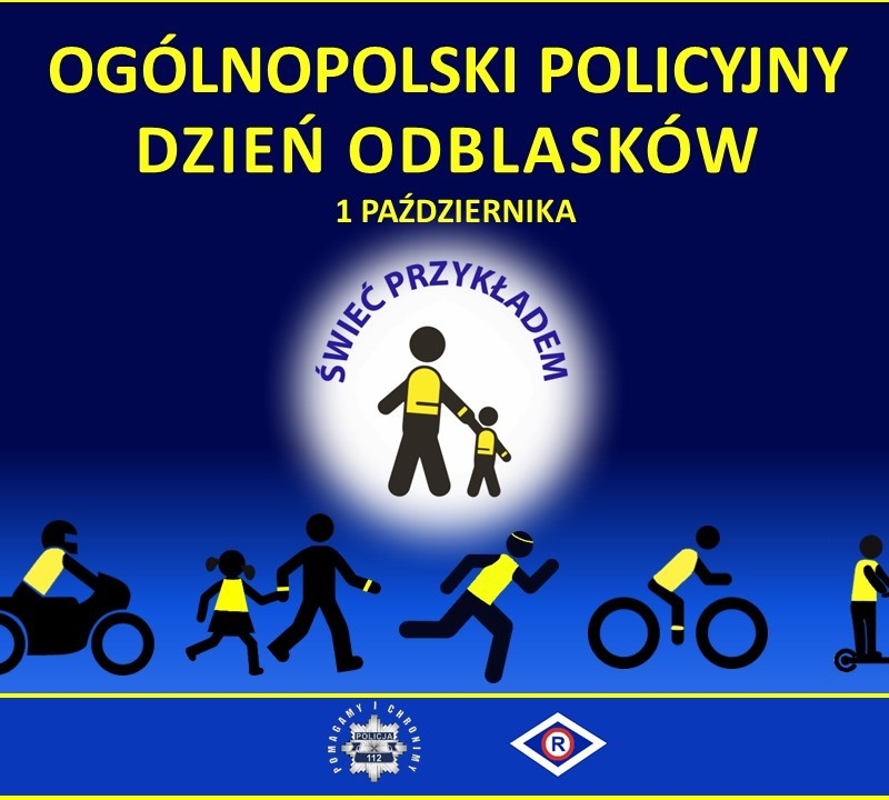 Przed nami Ogólnopolski Policyjny Dzień Odblasków